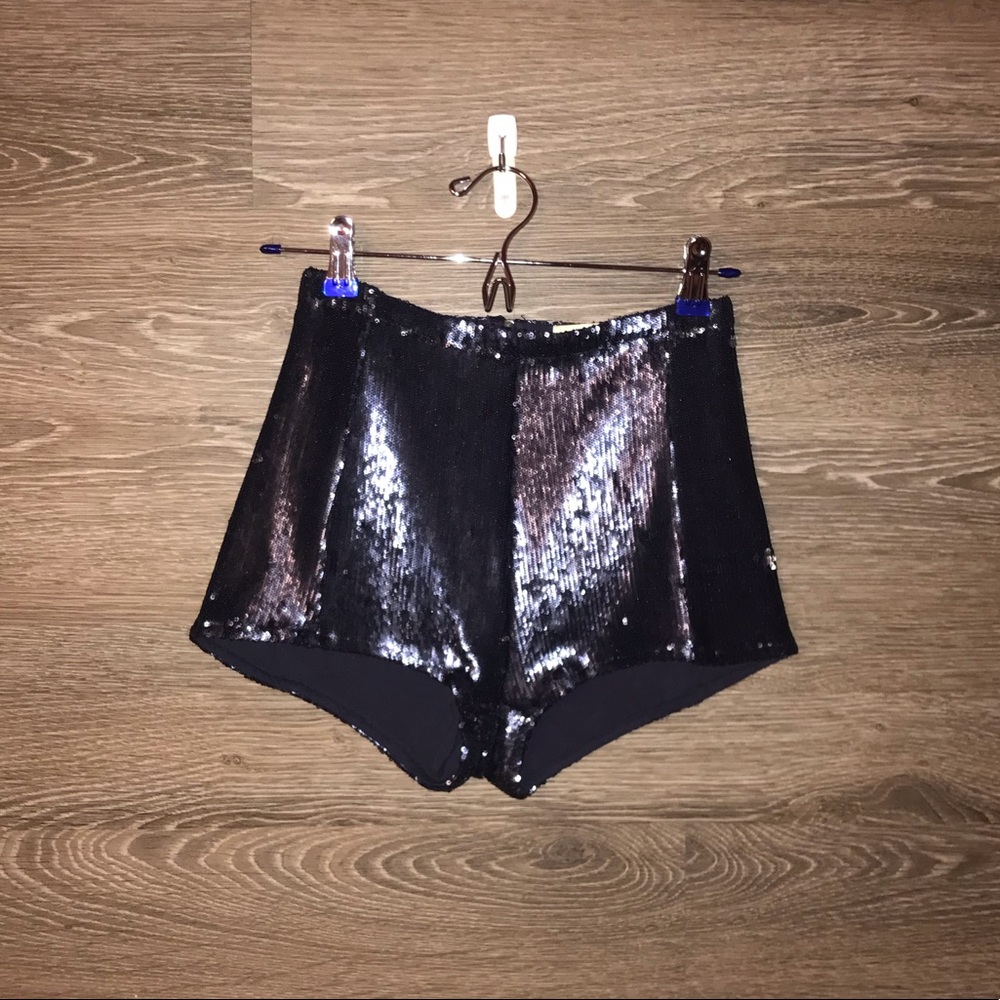 Sequin Shorts Urban Outfitters